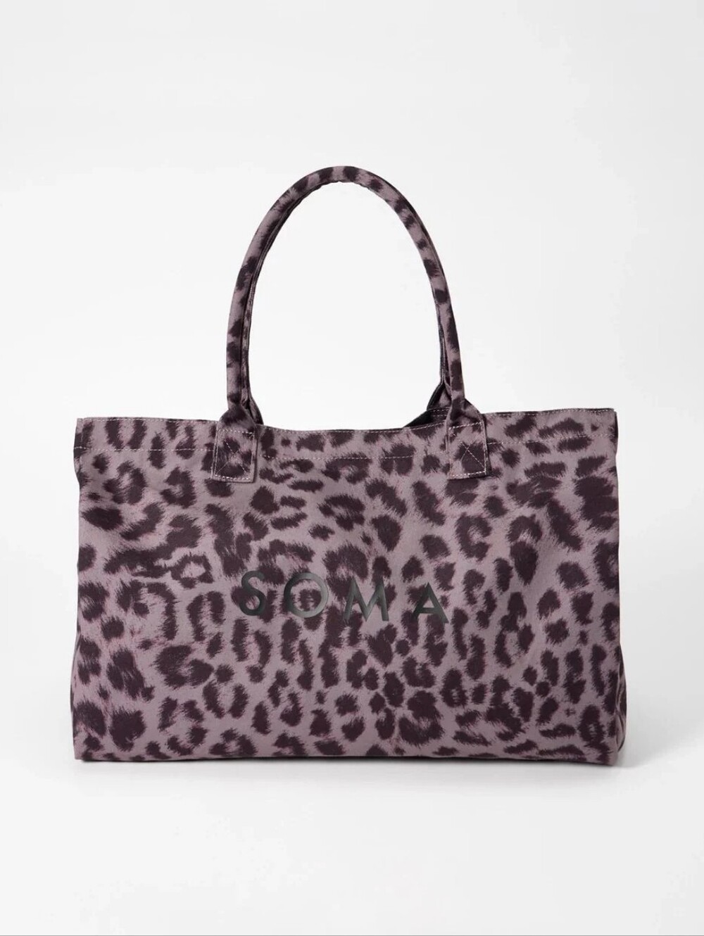 SOMA Divine  Leopard-Print Tote Bag - Grey Taupe - Picture 4 of 14